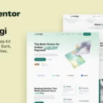 Credigi – Digital Bank & Credit Card Elementor Template