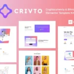Crivto – Cryptocurrency & Bitcoin Elementor Template
