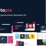 Cryptopia – NFT Crypto Sales Elementor Template