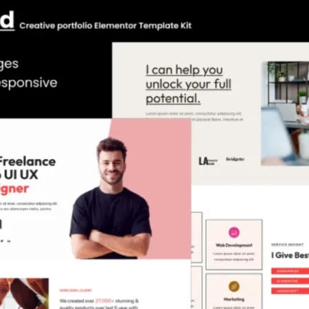 Cupid- Creative Portfolio Elementor Template