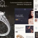 CustomMade – Customized Jewellery & Goldsmith Elementor Template