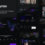 Cynex – Cyber Security Services Company Elementor Template
