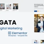 Dagata – Digital Marketing Elementor Template