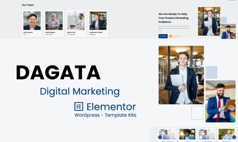 Dagata – Digital Marketing Elementor Template Dagata – Digital Marketing Elementor Template - Imagen 1