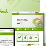DailyFresh – Grocery Store Elementor Template