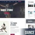 Dance Studio – Elementor Template