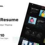 Dayana – Resume Elementor Template