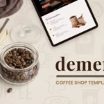 Dement – Coffee Shop Elementor Template