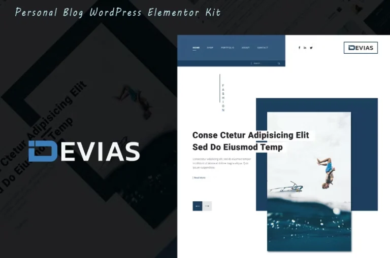 Devias – Blog & Magazine Elementor Template Devias – Blog & Magazine Elementor Template - Imagen 1