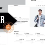 Dexter – Personal Portfolio Elementor Template