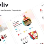 Deyliv – Food Delivery App Elementor Template
