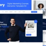 Digitery – Digital Marketing Courses Elementor Template