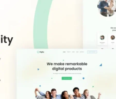 Digity – Digital Agency Elementor Template