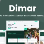 Dimar – Digital Marketing Elementor Template