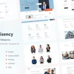 Disency | Creative Digital Agency Elementor Template
