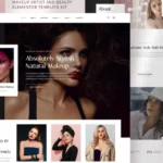 Divaline – Makeup Artist, Model & Beauty Elementor Template