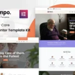 Djompo – Senior Care Elementor Template Kit