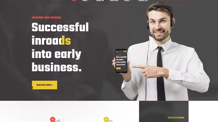 Docle – Digital Agency Services Template Docle – Digital Agency Services Template - Imagen 1