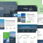 Dometric – Solar & Renewable Energy Elementor Template