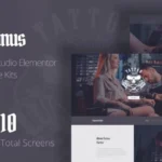 Dominus – Tattoo Studio Elementor Template