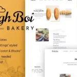 DoughBoiBakery – Bakery Cakery Elementor Template