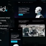 Droid – Robotics & Technology Services Elementor Template