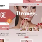 Drouge – Cosmetic Elementor Template