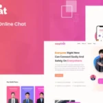 EasyChat – Online App Startup Elementor Template