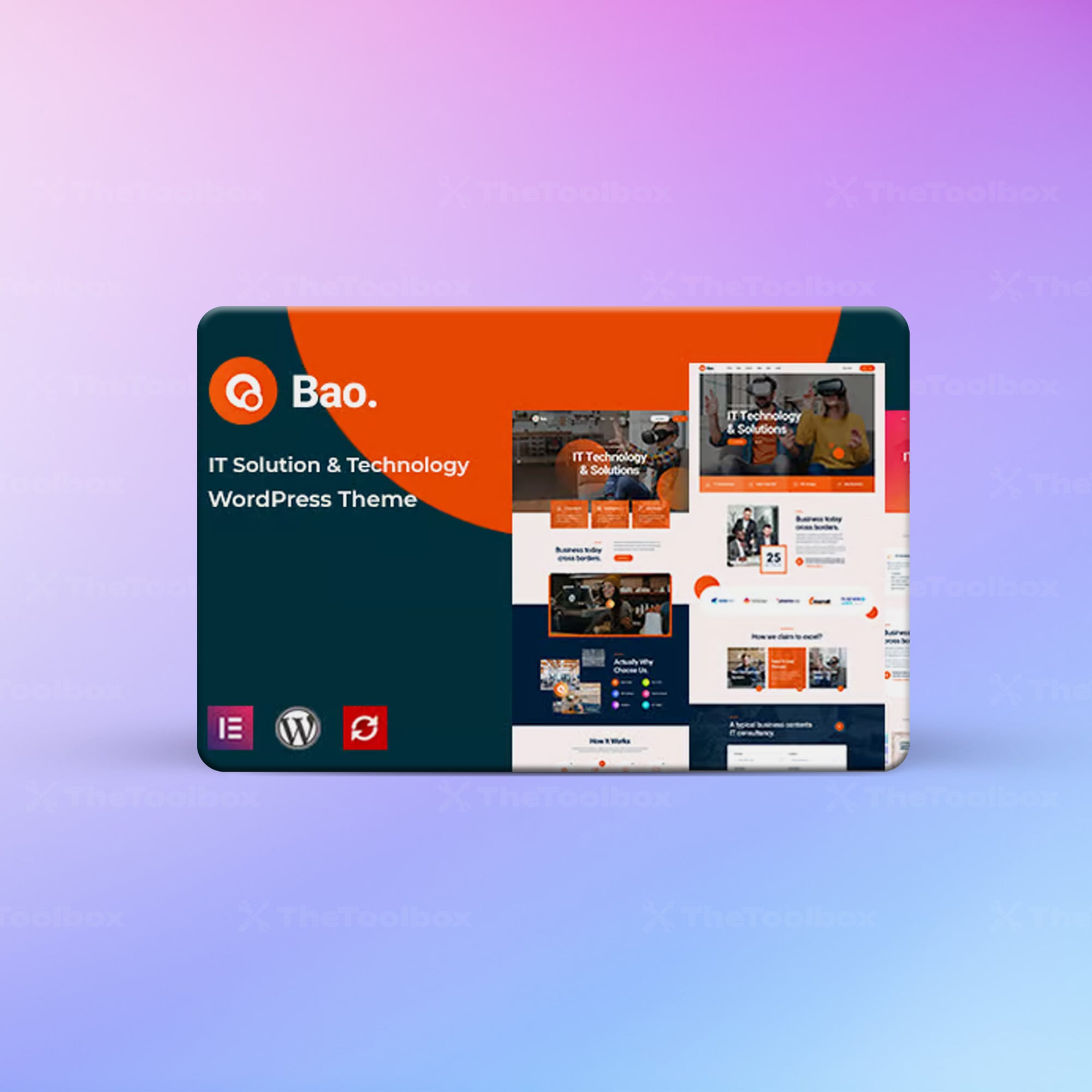 Bao IT Solutions Services WordPress Theme-min Bao IT Solutions Services WordPress Theme - Imagen 1