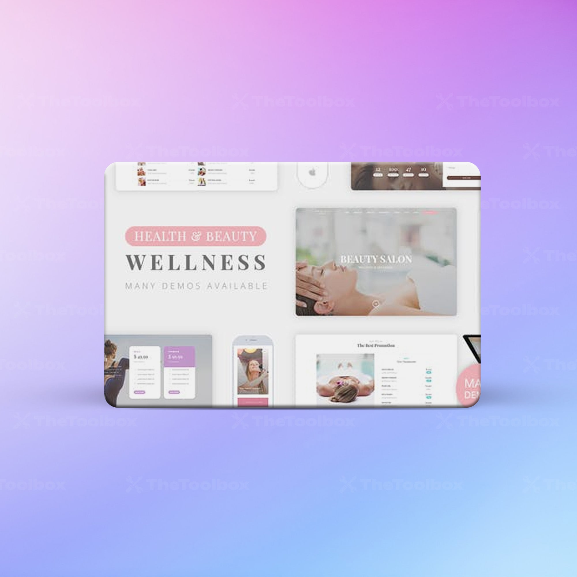 Beauty Wellness Spa Massage Theme-min Beauty Wellness Spa Massage Theme - Imagen 1