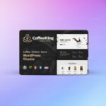 CoffeeKing Coffee Shop & Drinks Online Store WordPress Theme