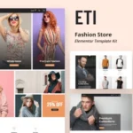 ETI – Fashion Store Elementor Template