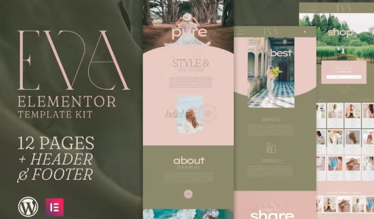 EVA – Fashion WooCommerce Elementor Template EVA – Fashion WooCommerce Elementor Template - Imagen 1