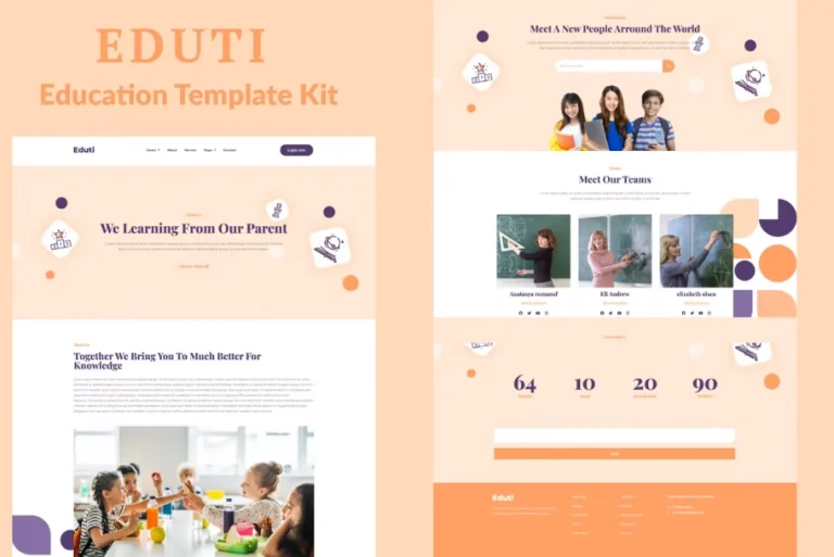 Eduti – Education Elementor Template Eduti – Education Elementor Template - Imagen 1