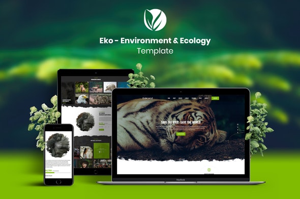 Eko – Environment & Ecology Elementor Template Eko – Environment & Ecology Elementor Template - Imagen 1