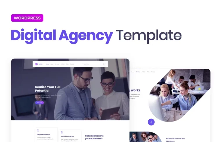 Elipso – Digital Agency Elementor Template Elipso – Digital Agency Elementor Template - Imagen 1