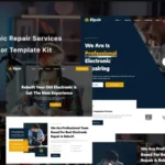 Elpair – Electronic Repair Services Elementor Template