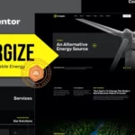Energize – Solar & Renewable Energy Elementor Template