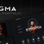 Enigma – Personal Portfolio Elementor Template