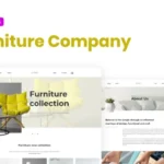 Enkel – Furniture Company Template