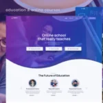 Enreel – Education & Online Courses Elementor Template
