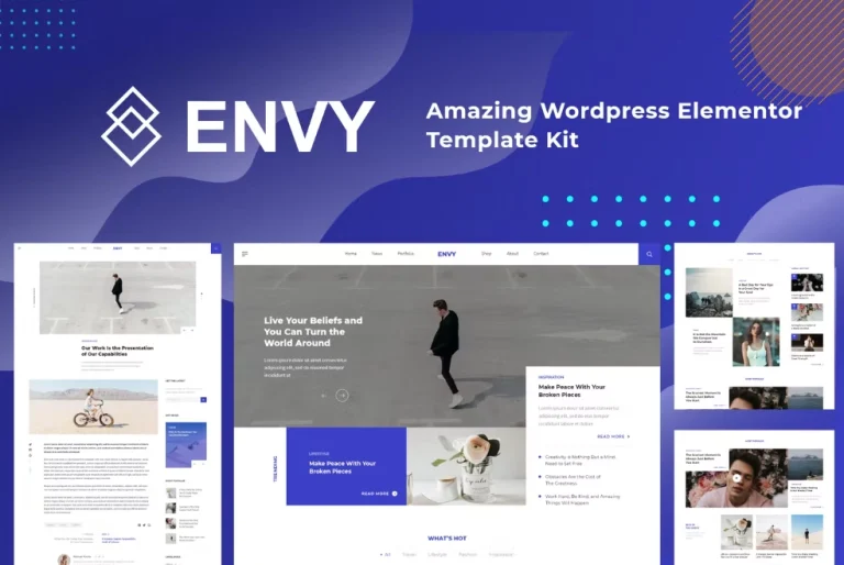 Envy – News Magazine Elementor Template Envy – News Magazine Elementor Template - Imagen 1