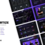 Esportize | eSports & Gaming Elementor Template
