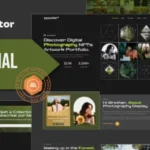 Essential – Photography NFT Portfolio Elementor Template
