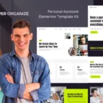 Ever Organize – Personal Assistant Elementor Template