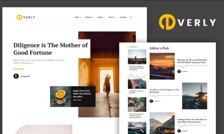 Everly – Blog & Magazine Elementor Template Everly – Blog & Magazine Elementor Template - Imagen 1