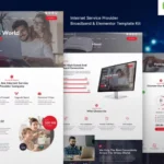 Evernet – Broadband & Internet Service Provider Elementor Template