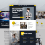 Faber – Tech Company Elementor Template