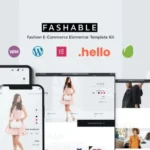 Fashable – Stylist eCommerce Elementor Template