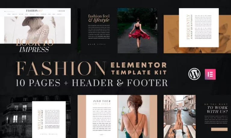Fashion Art – WooCommerce Elementor Template Fashion Art – WooCommerce Elementor Template - Imagen 1